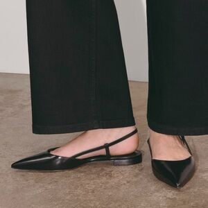 Everlane the studio sling back flat